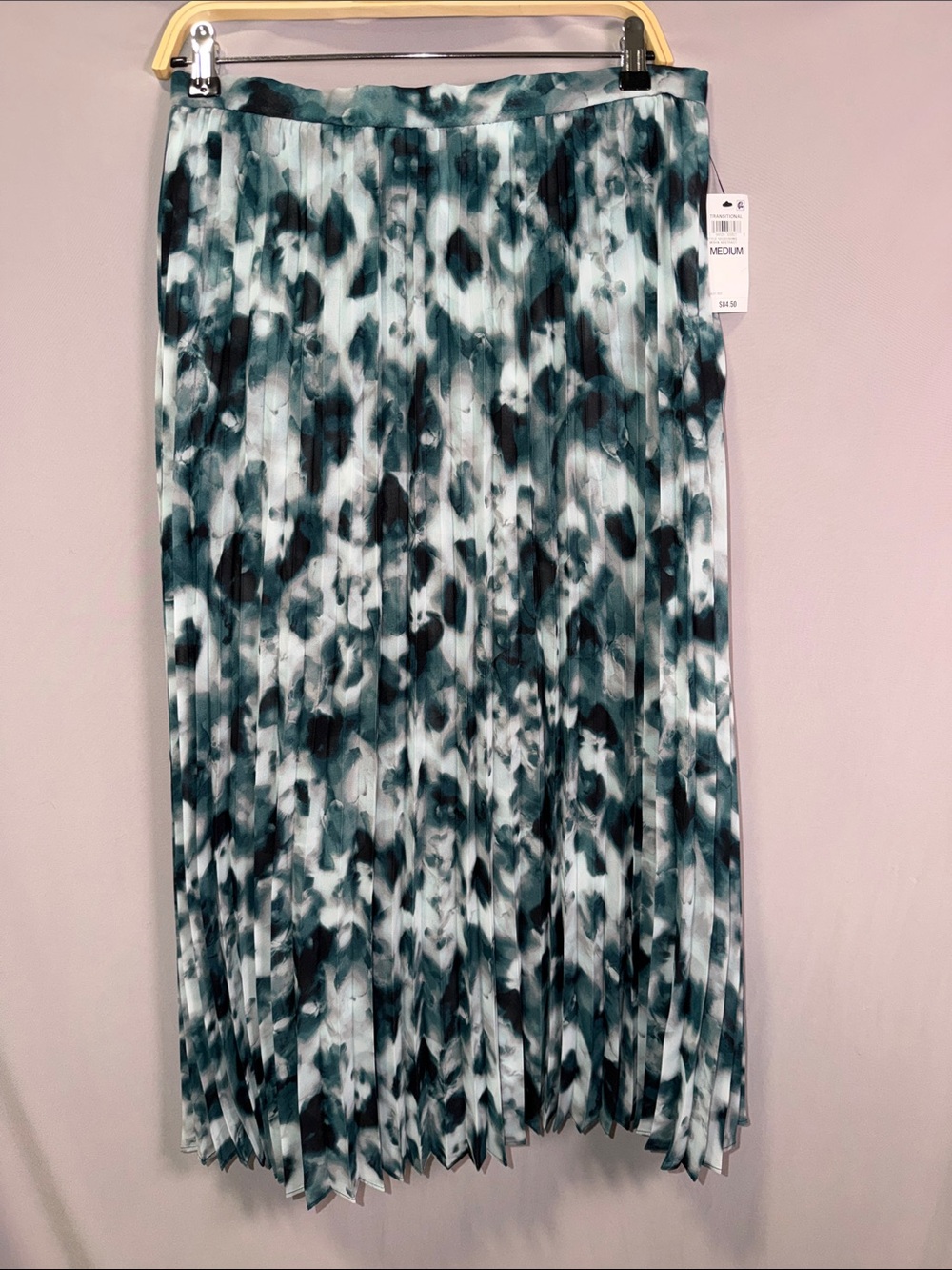 INC Pleated Maxi Skirt